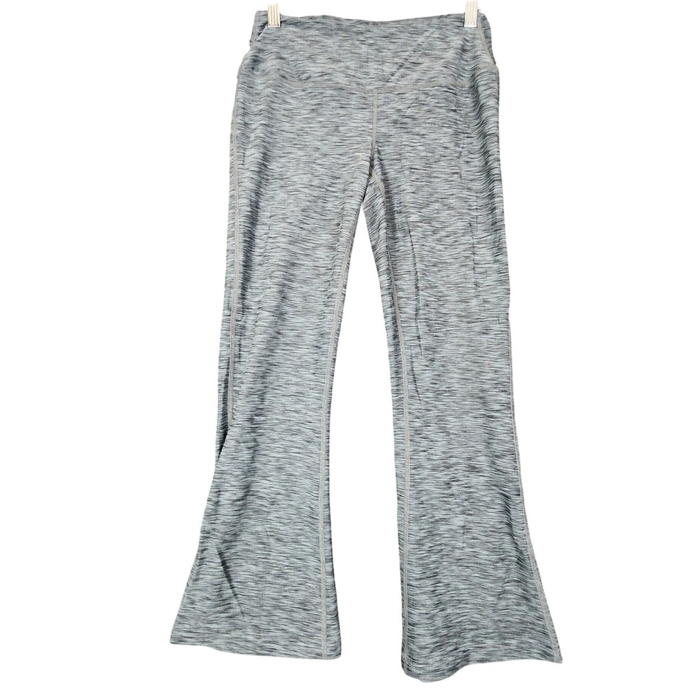 Prana Bootcut Yoga Pants Heathered Blue Gray Workout Athletic Activewear Small
